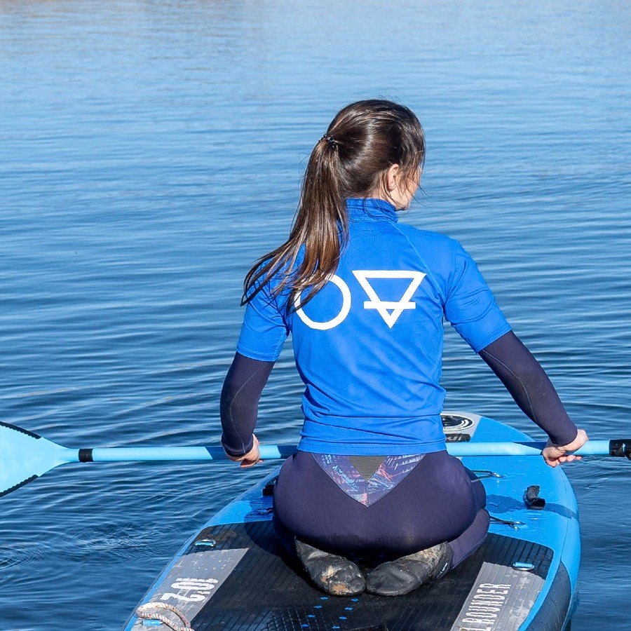 SUP yoga with ocean vertical auldhame seacliff in east lothian 