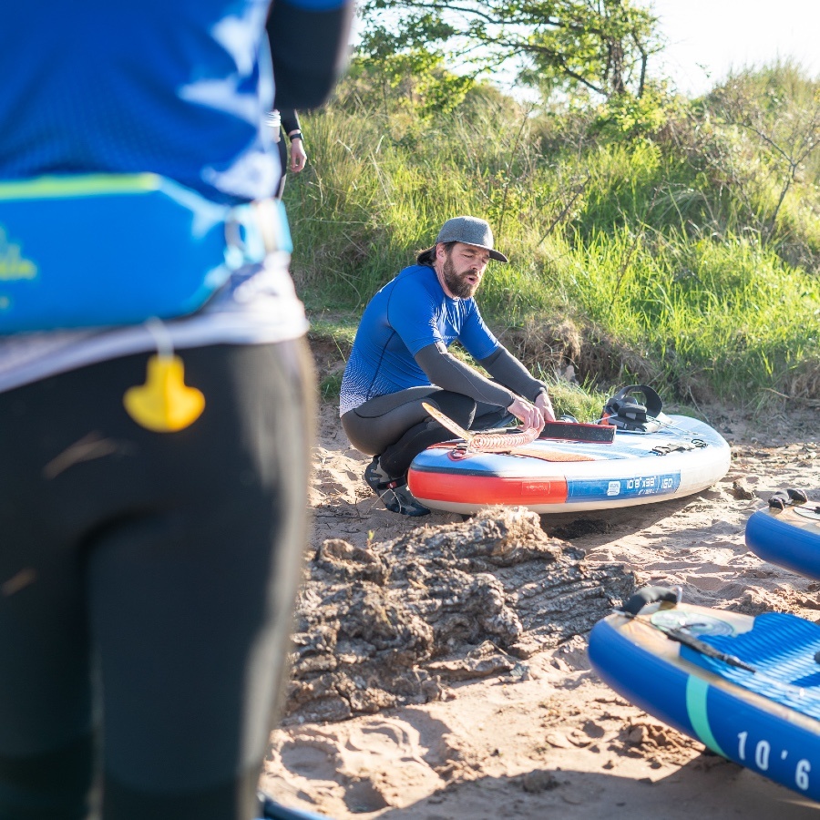 scotland outdoor activities paddle boarding sup lessons east lothian dunbar