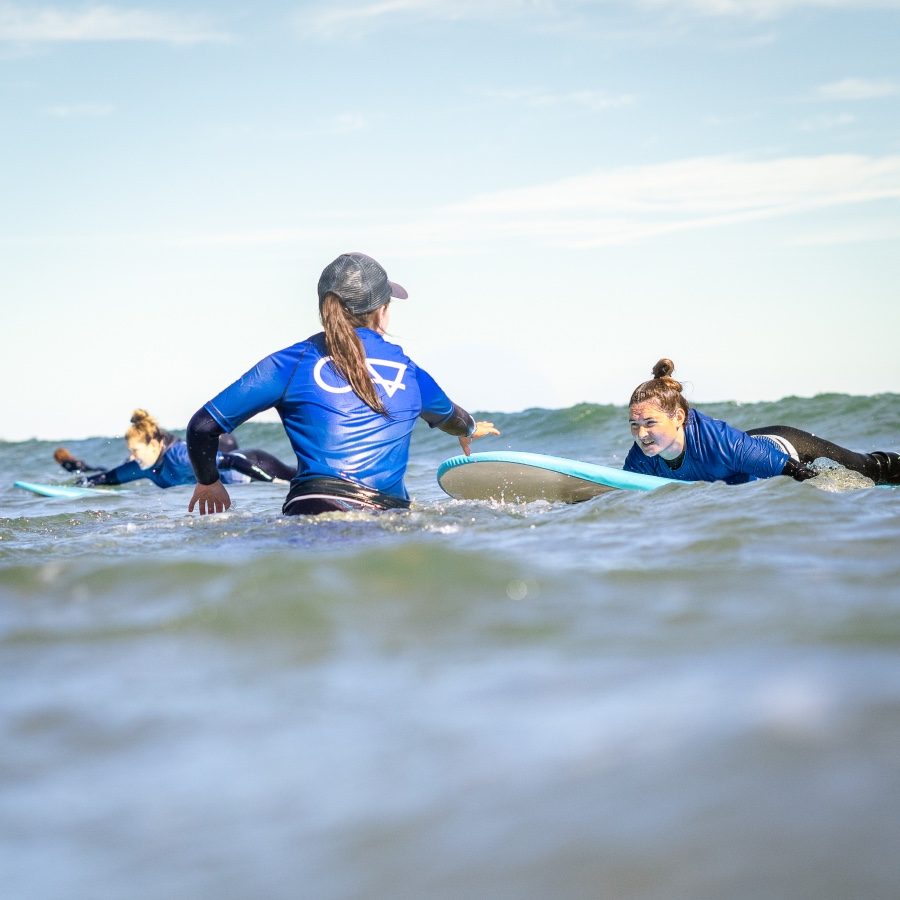 Surfing and Yoga in Beautiful and wild East Lothian