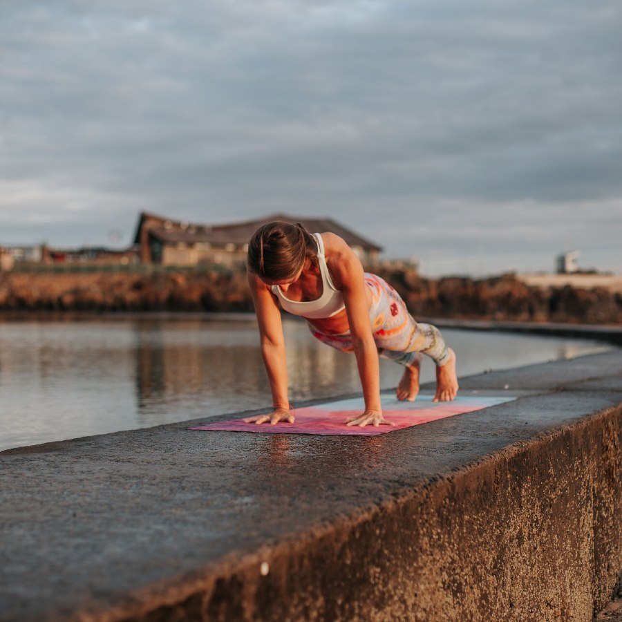 Surfing and Yoga in Beautiful and wild East Lothian